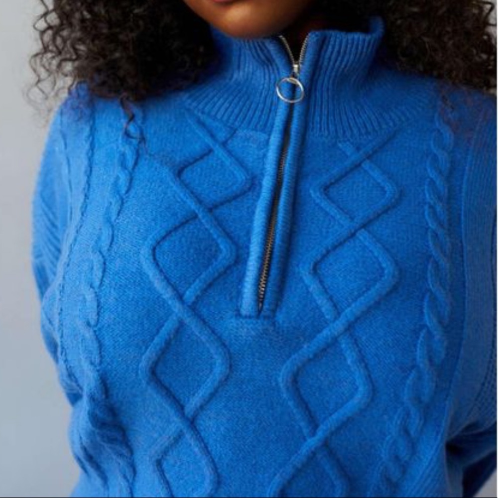 NWOT UO Lizzie Cable Sweater - Picture 4 of 8